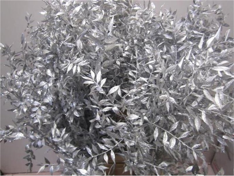 Ruskus Prik Silver Glitter c3792