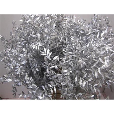 Ruskus Prik Silver Glitter c3792