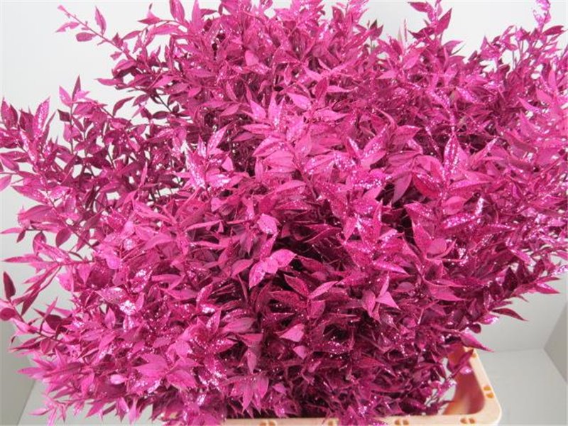 Ruskus Prik Bordeaux Glitter c4111